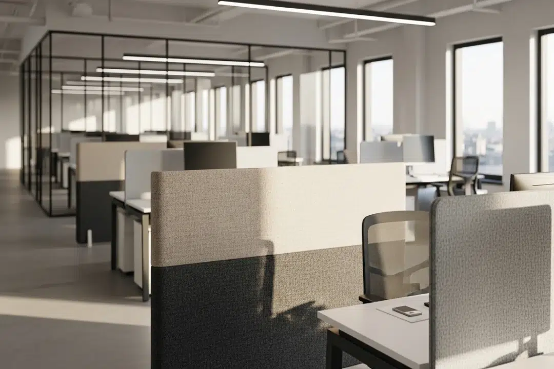 Open space vs flex office vs bureau fermé