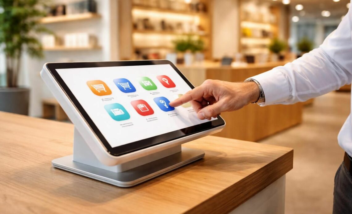 découvrez comment une borne 'lead magnet' avec une tablette tactile en boutique peut augmenter vos conversions en capturant efficacement les contacts clients.