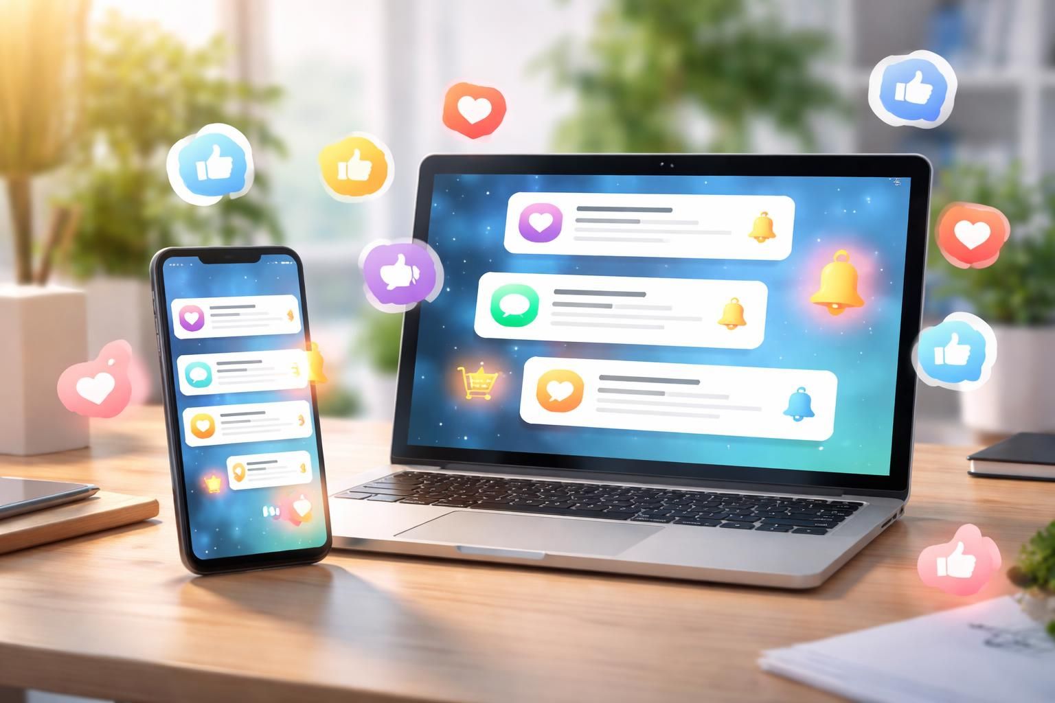apprenez comment les notifications push web augmentent l'engagement utilisateur en offrant des messages instantanés et personnalisés, améliorant ainsi la fidélisation et l'interaction sur votre site.