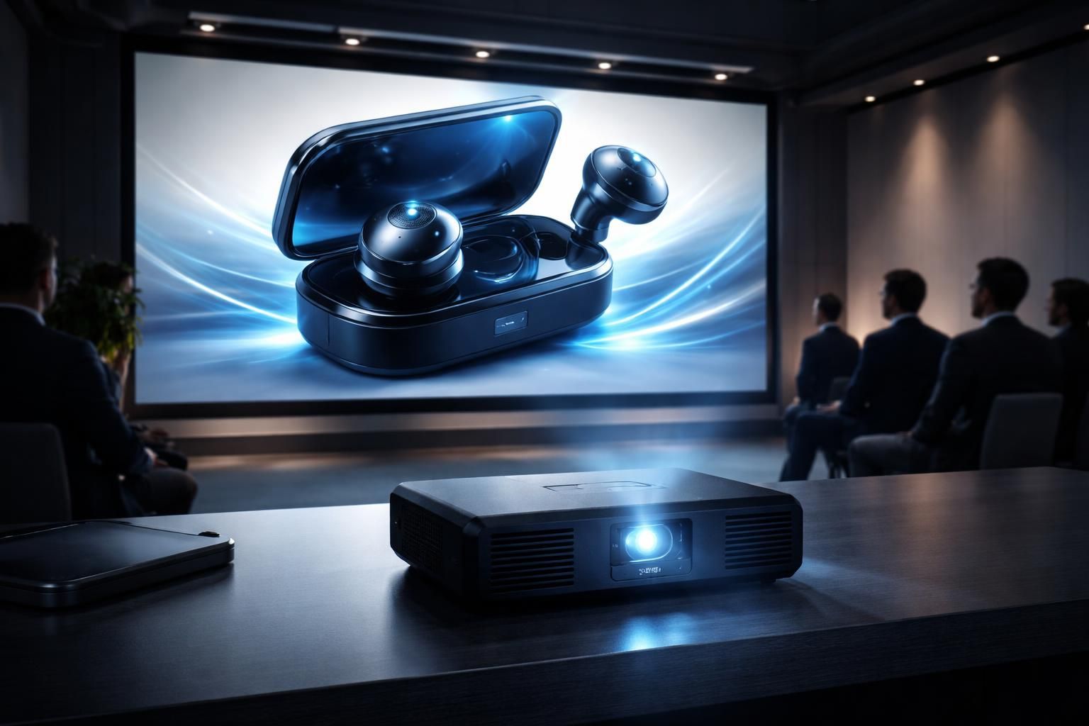 découvrez le lancement de produit avec une projection grand format maîtrisée grâce aux vidéoprojecteurs epson, pour des présentations impactantes et de haute qualité.
