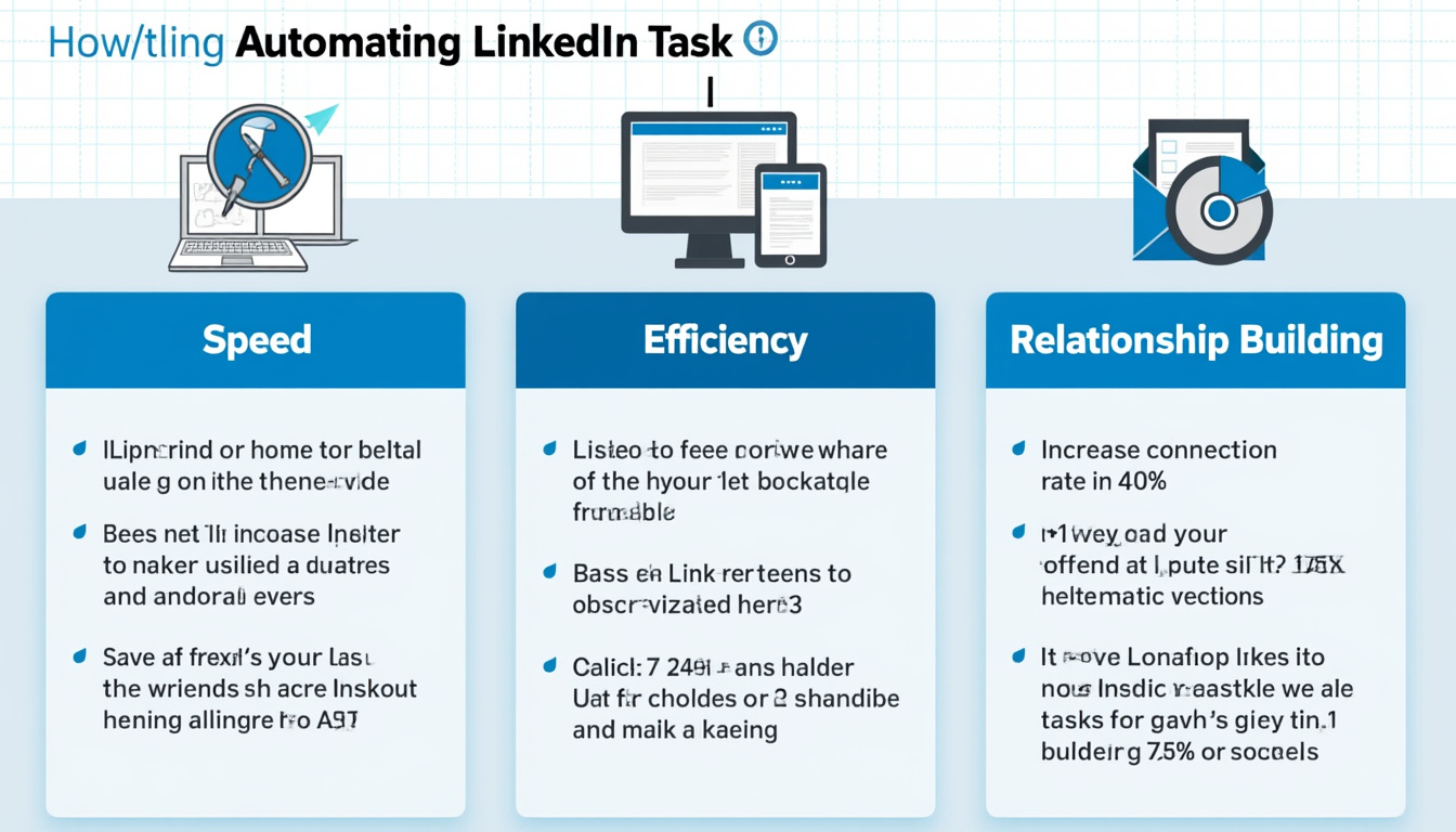découvrez comment l'automatisation linkedin peut booster votre réseau professionnel, générer plus de prospects et optimiser votre temps. adoptez les meilleures stratégies pour maximiser vos opportunités sur linkedin.
