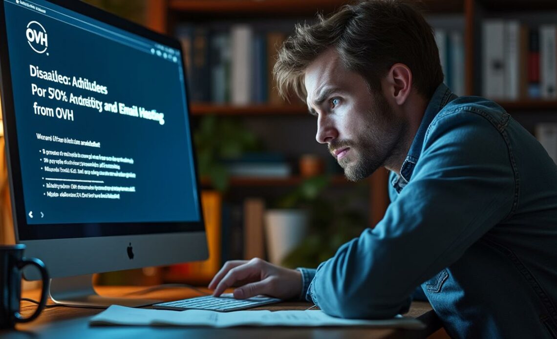 découvrez comment la désactivation de l'hébergement web et e-mail gratuit chez ovh peut influencer votre expérience en ligne. explorez les implications sur la gestion de vos sites et vos communications, et comprenez pourquoi ces services sont essentiels pour garantir une présence web efficace.