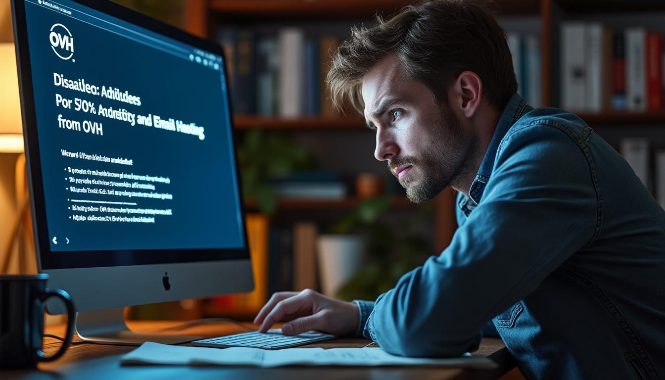 découvrez comment la désactivation de l'hébergement web et e-mail gratuit chez ovh peut influencer votre expérience en ligne. explorez les implications sur la gestion de vos sites et vos communications, et comprenez pourquoi ces services sont essentiels pour garantir une présence web efficace.